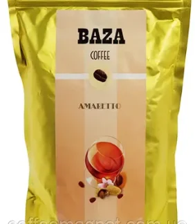 Кава в зернах ароматизована Baza Amaretto (Амаретто) 500 г