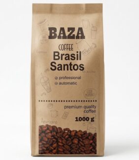  BAZA COFFEE — Brazil Santos 1кг